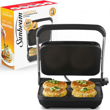 SPM4000SS Sunbeam Café Style 4-Slice Sandwich Press & Maker